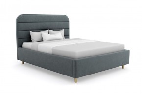 Кровать Эквадор Люкс интерьерная +основание (140х200) в Асбесте - asbest.ok-mebel.com | фото 9