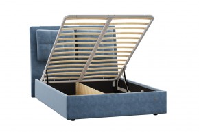 Кровать Ester 1400 с основанием и ПМ (Галакси лайт 22) Модель 311 в Асбесте - asbest.ok-mebel.com | фото 2