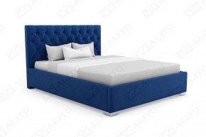 Кровать Ева интерьерная +основание (90х200) 5 кат. ткани в Асбесте - asbest.ok-mebel.com | фото