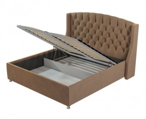Кровать Франческа + Решетка+ПМ+Дно (1400) в Асбесте - asbest.ok-mebel.com | фото 3