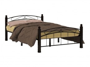 Кровать Гарда-15 с основанием (1200) черная в Асбесте - asbest.ok-mebel.com | фото 2