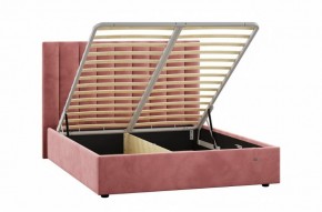 Кровать Ingrid 1600 с основанием и ПМ (Ультра коралл) Модель 312 в Асбесте - asbest.ok-mebel.com | фото 2