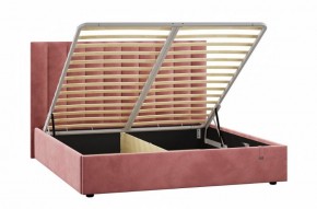 Кровать Ingrid 1800 с основанием и ПМ (Ультра коралл) Модель 312 в Асбесте - asbest.ok-mebel.com | фото 2