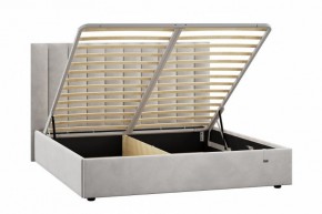 Кровать Ingrid 1800 с основанием и ПМ (Ультра Смог) Модель 312 в Асбесте - asbest.ok-mebel.com | фото 2
