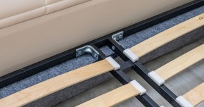 Кровать двойная Оливия 160 + ортопед. основание в Асбесте - asbest.ok-mebel.com | фото 15
