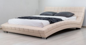 Кровать двойная Оливия 160 + ортопед. основание в Асбесте - asbest.ok-mebel.com | фото 4