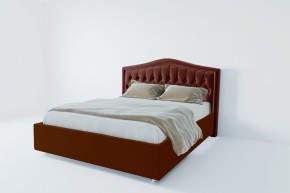 Кровать Калининград с ПМ 800 (велюр бордо) в Асбесте - asbest.ok-mebel.com | фото 2