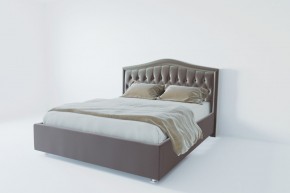 Кровать Калининград с ПМ 800 (велюр темно-серый) в Асбесте - asbest.ok-mebel.com | фото 2