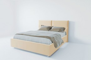 Кровать Корсика с ПМ 1200 (экокожа бежевая) в Асбесте - asbest.ok-mebel.com | фото 2