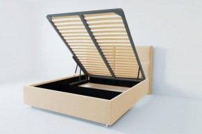 Кровать Корсика с ПМ 1800 (экокожа бежевая) в Асбесте - asbest.ok-mebel.com | фото