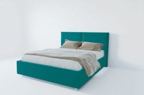 Кровать Корсика с ПМ 800 (велюр бирюзовый) в Асбесте - asbest.ok-mebel.com | фото 2