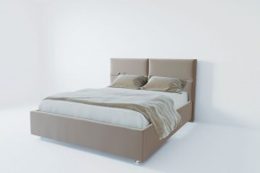 Кровать Корсика с ПМ 800 (велюр светло-серый) в Асбесте - asbest.ok-mebel.com | фото 2