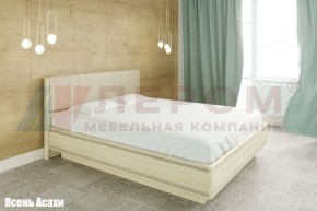 Кровать КР-1013 с мягким изголовьем в Асбесте - asbest.ok-mebel.com | фото
