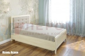 Кровать КР-1031 с мягким изголовьем в Асбесте - asbest.ok-mebel.com | фото 1
