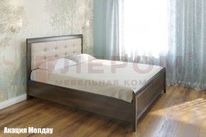 Кровать КР-1033 с мягким изголовьем в Асбесте - asbest.ok-mebel.com | фото 2