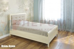 Кровать КР-2031 с мягким изголовьем в Асбесте - asbest.ok-mebel.com | фото 1