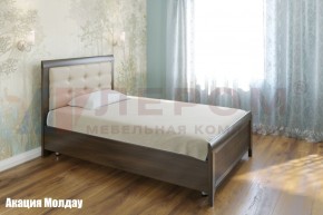 Кровать КР-2031 с мягким изголовьем в Асбесте - asbest.ok-mebel.com | фото 3