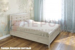 Кровать КР-2033 с мягким изголовьем в Асбесте - asbest.ok-mebel.com | фото 1