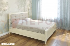 Кровать КР-2033 с мягким изголовьем в Асбесте - asbest.ok-mebel.com | фото 2