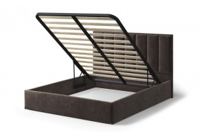 Кровать Лира 1400*2000 NEO 10 (темно-коричневый) в Асбесте - asbest.ok-mebel.com | фото 5