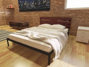 Кровать Луиза 1200*1900 (МилСон) в Асбесте - asbest.ok-mebel.com | фото