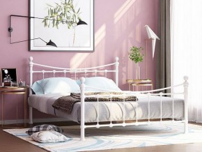 Кровать металлическая "Эльда" Белый в Асбесте - asbest.ok-mebel.com | фото