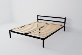 Кровать Мета с ортопедическим основанием 1200 (черный) в Асбесте - asbest.ok-mebel.com | фото 2