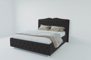 Кровать Нягань с ПМ 2000 (экокожа кольт ч) в Асбесте - asbest.ok-mebel.com | фото 2