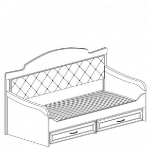 Кровать 1-спальная с ящиками №850 "Ралли" в Асбесте - asbest.ok-mebel.com | фото 2