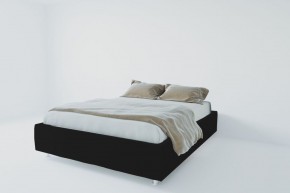 Кровать Подиум с ортопедическим основанием 800 (экокожа кольт ч) в Асбесте - asbest.ok-mebel.com | фото