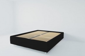 Кровать Подиум с ортопедическим основанием 800 (экокожа кольт ч) в Асбесте - asbest.ok-mebel.com | фото 2