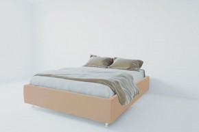 Кровать Подиум с ортопедическим основанием 800 (велюр светло-серый) в Асбесте - asbest.ok-mebel.com | фото