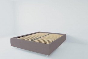 Кровать Подиум с ортопедическим основанием 900 (велюр темно-серый) в Асбесте - asbest.ok-mebel.com | фото 2