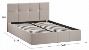 Кровать полутораспальная Лора с ПМ в Асбесте - asbest.ok-mebel.com | фото 4