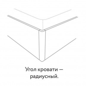 Кровать "Бьянко" БЕЗ основания 1600х2000 в Асбесте - asbest.ok-mebel.com | фото 3