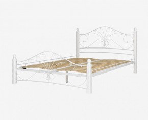 Кровать "Фортуна 1" КМД 2.01 Белая (1200*2000) (ножки-белые) с коваными элементами в Асбесте - asbest.ok-mebel.com | фото 2