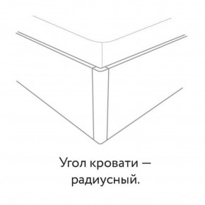 Кровать "Сандра" БЕЗ основания 1200х2000 в Асбесте - asbest.ok-mebel.com | фото 3