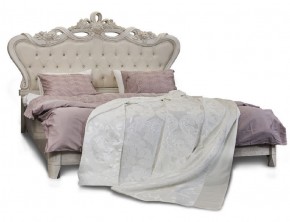 Кровать с мягким изголовьем Афина 1600 (крем корень) в Асбесте - asbest.ok-mebel.com | фото