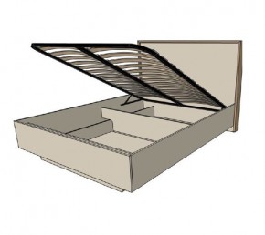 Кровать с основанием с ПМ и местом для хранения (1800) в Асбесте - asbest.ok-mebel.com | фото 2