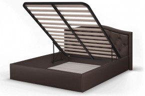Кровать Стелла 1400*2000 Rock 05 (коричневый) в Асбесте - asbest.ok-mebel.com | фото 4