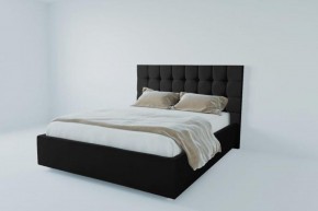 Кровать Венеция без основания 1600 (экокожа кольт ч) в Асбесте - asbest.ok-mebel.com | фото