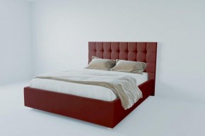Кровать Венеция без основания 1600 (велюр бордо) в Асбесте - asbest.ok-mebel.com | фото
