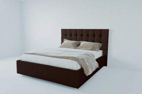 Кровать Венеция без основания 800 (экокожа коричневая) в Асбесте - asbest.ok-mebel.com | фото