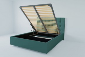 Кровать Венеция с ПМ 1800 (велюр бирюзовый) в Асбесте - asbest.ok-mebel.com | фото