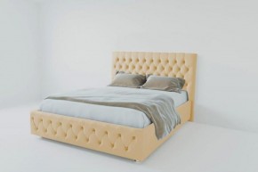 Кровать Версаль 800 без основания (экокожа бежевый) в Асбесте - asbest.ok-mebel.com | фото