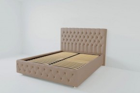 Кровать Версаль с ортопедическим основанием 800 (велюр серый) в Асбесте - asbest.ok-mebel.com | фото 2