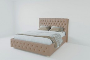 Кровать Версаль с ПМ 800 (велюр серый) в Асбесте - asbest.ok-mebel.com | фото 1