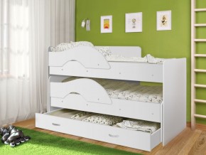 Кровать выкатная Радуга 800*1600 (Матрешка) Белый в Асбесте - asbest.ok-mebel.com | фото 27