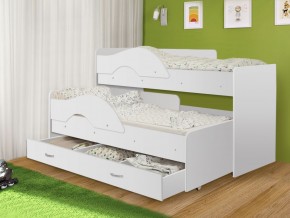 Кровать выкатная Радуга 800*1600 (Матрешка) Белый в Асбесте - asbest.ok-mebel.com | фото 28