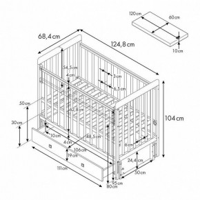 Кроватка Фея 328-01 в Асбесте - asbest.ok-mebel.com | фото 10